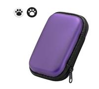 Fiorky Custodia Rigida for Miyoo Mini Plus/Anbrnic RG35XX/R36S/R35S Antiurto con 2 Tappi for Joystick Borsa Portatile for Console di Gioco Portatile Antigraffio Borsa Trasporto Impermeabile