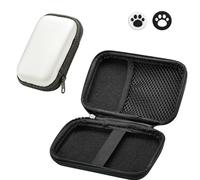 Fiorky Custodia Rigida for Miyoo Mini Plus/Anbrnic RG35XX/R36S/R35S Antiurto con 2 Tappi for Joystick Borsa Portatile for Console di Gioco Portatile Antigraffio Borsa Trasporto Impermeabile