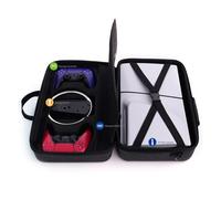 Fiorky for PS5 Custodia Rigida Sottile Borsa a Tracolla Custodia Rigida Antiurto Custodia da Viaggio Borsa da Viaggio Anti-Goccia Borsa di Stoccaggio di Grande Capacità for PS5 Slim Disc