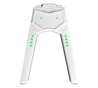 Fiorky for Switch OLED Jy-Con Impugnatura di ricarica Tipo C Caricabatterie portatile a forma di V Controller Gioca durante la ricarica Mini Dock di ricarica Grip Controller Connettore for