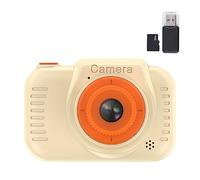 Fiorky Fotocamera for Bambini for Ragazze e Ragazzi, Fotocamera for Bambini Dual Lens 1200W Pixel Cartoon Cute Camera con Scheda SD da 32GB e Modalità Selfie, Batteria Integrata da 400MAH