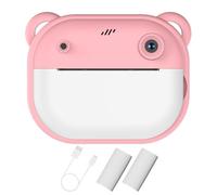 Fiorky Fotocamera for Bambini for Ragazze e Ragazzi, Mini Fotocamera a Stampa Istantanea 24MP HD 1080P Video Macchina Fotografica Digitale Macchina Fotografica for Stampa Fotografica Regalo