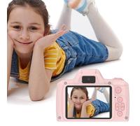 Fiorky Fotocamera for Bambini, Fotocamera Digitale con Obiettivo Lungo 4000W Pixel Schermo IPS da 2,4 Pollici Videoregistratore for Bambini Fotocamera for Bambini Compleanno Festival Natale