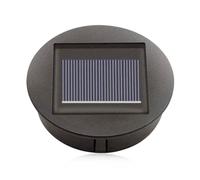 Fiorky Lampada Solare di Ricambio Superiore 8 cm for Lanterne da Esterno, Atmosfera Decora Supporto for Luce IP44 Base for Luce Notturna a LED Impermeabile for Esterno Giardino Luci Tavolo