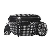 Fiorky Leisure Boa da cintura in vita con strass da da Boa a trolla Boa a trolla in PU Bling