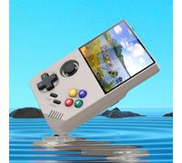 Fiorky M19 Console di gioco portatile 640 * 480 Console di gioco retrò Schermo 4K HD IPS da 3,5 pollici Lettore di videogiochi 3D sstema Linux/Emelec 4.3 for adulti Bambini Regalo di Natale