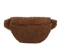 Fiorky Marsupio for ragazzi e ragazze, Borsa a tracolla solida con chiusura a cerniera Borsa a tracolla fuzzy pieghevole multifunzionale alla moda Leggera for sport all'aria aperta viaggi
