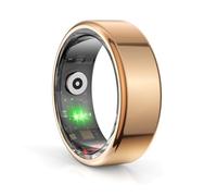 Fiorky R02 Smart Ring Fitness Tracker Ring 5.0 Tracker di ossigeno nel sangue compatibile con Bluetooth IP68 e modalità multi-sport imformeabili 5ATM for Android for IOS