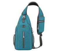 Fiorky Sacca da viaggio anti -furto, borsa for casse dell'imbracatura maschile, uomini sfoggiano spalle leggero a più tasca usura resistere a borse a tracolla alla moda for escursioni