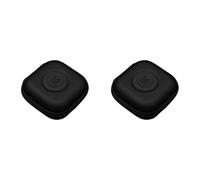 Fiorky Sacchetto di cuoio da 2 pc 2 pcs for la pressione pressione Assorbimento for viaggi piccoli pacchetto di stoccaggio anti-scratch con gli accessori for le cuffie for la corsia