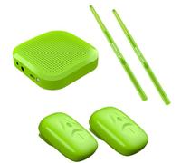Fiorky Set di Batteria Elettronica, Tamburo ad Aria con Bacchette Bacchette for Batteria ad Aria Virtuali Elettroniche Portatili Pedali Bacchette for Batteria Aria Intelligenti Professionali