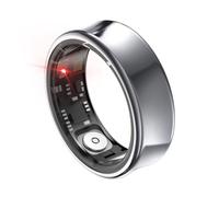 Fiorky Smart Ring Anello Fitness Fitness Tracker for Uomo Anelli Intelligenti for Donna Andrid iOS SR05 Smart Ring Impermeabile Anelli Fitness Salute Bluetooth 5.1 Ossigeno Sangue Stress