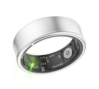 Fiorky Smart Ring Anello Fitness Fitness Tracker for Uomo Anelli Intelligenti for Donna Andrid iOS SR05 Smart Ring Impermeabile Anelli Fitness Salute Bluetooth 5.1 Ossigeno Sangue Stress