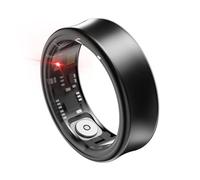 Fiorky Smart Ring Anello Fitness Fitness Tracker for Uomo Anelli Intelligenti for Donna Andrid iOS SR05 Smart Ring Impermeabile Anelli Fitness Salute Bluetooth 5.1 Ossigeno Sangue Stress