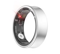 Fiorky Smart Ring Anello Fitness Fitness Tracker for Uomo Anelli Intelligenti for Donna Andrid iOS SR05 Smart Ring Impermeabile Anelli Fitness Salute Bluetooth 5.1 Ossigeno Sangue Stress