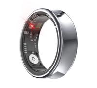 Fiorky Smart Ring Anello Fitness Fitness Tracker for Uomo Anelli Intelligenti for Donna Andrid iOS SR05 Smart Ring Impermeabile Anelli Fitness Salute Bluetooth 5.1 Ossigeno Sangue Stress