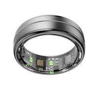 Fiorky Smart Ring Fitness Tracker for Uomo Donna Smart Ring Compatibile con Bluetooth Impermeabile Fitness Tracker Anello Monitoraggio del Sonno dell'Ossigeno nel Sangue 5-7 Giorni di Durata