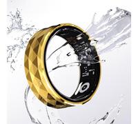 Fiorky Smart Ring Health Tracker - R12M Smart Ring Health Monitor Monitor del sonno Modalità multi sport Distanza passi Contatore calorie, Livello impermeabile IP68 Anelli fitness tracker