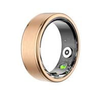 Fiorky Smart Ring Monitoraggio della Salute Misuratore di Pressione Sanguigna Ossigeno nel Sangue Compatibile con Bluetooth 5.0 Anelli Tracker Monitoraggio del Sonno Tracker di Impermeabile