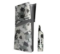 Fiorky Sostituzione Faceplate ABS custodia rigida console a faccia antiscretica Coperchio a prova di polvere Caplate Coperchio a prova di ammortizzatore con sfiato di raffreddamento for PS5