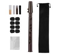 Fiorky Strumento for sassofono portatile con borsa for il trasporto Piccolo sassofono portatile for la pratica quotidiana delle performance sul palco (caffè)