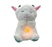 Fiorky Succhietto for Dormire for Bambini, Succhietto for Dormire for Bambini con Animali Carini con Luci Musicali Movimento Respiratorio Ritmico Macchina for il Suono del Bambino Bambola