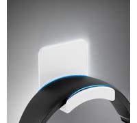 Fiorky Supporto for cuffie da forete, supporto universale for montaggio a forete Adesivo for cuffie Gancio for cuffie for montaggio a forete facile e senza danni su scrivania o PC, gancio