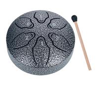 Fiorky Tamburo con Lingua in Acciaio 3 Pollici 6 Note Tamburo a Pioggia for Esterni Campanello for Pioggia Strumenti Musicali a Percussione for Educazione Musicale Concerto Yoga, Miglior