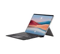 Fiorky Tastiera Wireless Compatibile con Bluetooth 5.1 7 Colori Trackpad Retroilluminato a LED Tastiera Trackpad Multi-Touch Ricaricabile Magnetico for Mcrosoft Surface Pro 3/4/5/6/7