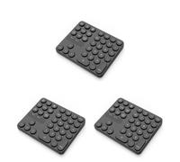 Fiorky Tastierino numerico wireless 3 pezzi,Mini tastierino numerico wireless 2.4G 35 tasti Tastiera digitale Tastierino numerico contabile Tastierino numerico esterno for computer portatile