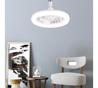 Fiorky Ventilatore da soffitto con luce - Ventilatore da soffitto for aromaterapia con luci Ventilatore da soffitto moderno con telecomando Piccolo ventilatore da soffitto for piccoli spazi