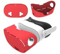 Fiorky VR Silicone Face Cover for MTA Quest 3S VR Accessori, custodia protettiva in silicone Copertura for cuffie VR traspirabile Anti-Fall VR Skin Case VR Accessori