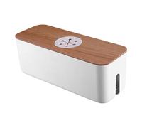 Fiorky Where Management Box Home Cable Overder Organizzatore Desktop Carico di ricarica Dispositivo di archiviazione Cavo di gestione del cavo for la casa Home Office