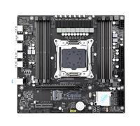 Fiorky X99E MAX Scheda madre del computer LGA2011-3 Scheda madre PC Scheda madre desktop 8 * DDR4 NVME/SATA M.2 USB2.0 SATA 3.0 PCIE3.0 X16/x4