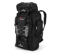 Fiorky Zaino da Trekking 80L Zaino da alpinismo impermeabile Zaino da campeggio grande Zaino da arrampicata di grande capacità Tracolla regolabile Alpinismo Trekking Zaino campeggio Outdoor