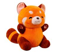 Fiotha Panda Rosso Giocattolo, 35cm Peluche Morbido di Pezza per Bambine, Bambini e Neonati - Regalo di Compleanno, Vacanza o Natale