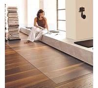 Fipncx Tappeto Salvapavimento Trasparente, 1.5mm Protezione Parquet Pavimenti Duri Resistente Antiscivolo AntiGraffio Misura A Scelta Salva Parquet Tappetino,80/100/120/140cm di larghezza(80x350cm(2.6