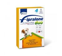 Formevet Dog Fipralone Duo 2-10 Kg - Formevet Dog Fipralone Duo 2-10 Kg - Confezione Da 4 Pipette