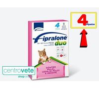 Formevet Fipralone DUO Antiparassitario Spot-On per Gatti 4 Pipette