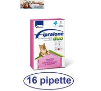 Fipralone duo gatto antiparassitario gatti 1- 2- 3- 4- 5- 6- 8- 12-16 pipette