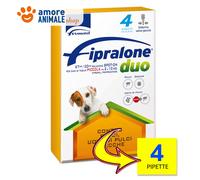 2 CONFEZIONI - Fipralone DUO Cane - 4 pipette per Cani da 2-10 kg Taglia Piccola