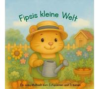 Fipsis kleine Welt: Ein cozy Malbuch zum Entspannen und Träumen