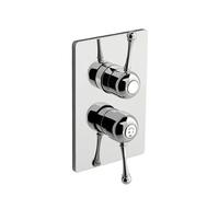 FIR Melrose 70 Miscelatore Doccia Incasso con Deviatore Parte Esterna 3 Uscite Cromato (70.5018.8)