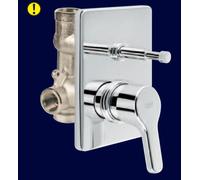 FIR Miscelatore incasso doccia con Deviatore READY 43 COD. 43.5417.9.10.00 CROMO