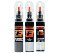 FIRANTO Kit Riparazione Vernice Auto per Alfa Romeo 217B Bianco Alfa - Set rimuovi Graffi per Vernice Auto 3in1-15ml Primer, Pennarello ritocchi Vernice, Vernice lucidante