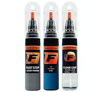 FIRANTO Kit Riparazione Vernice Auto per Fiat Lancia 018C Blu Italia - Set rimuovi Graffi per Vernice Auto 3in1-15ml Primer, Pennarello ritocchi Vernice, Vernice lucidante