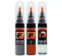 FIRANTO Kit Riparazione Vernice Auto per Fiat Lancia 678 Arancio Sicilia - Set rimuovi Graffi per Vernice Auto 3in1-15ml Primer, Pennarello ritocchi Vernice, Vernice lucidante