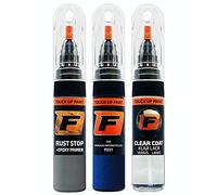 FIRANTO Kit Riparazione Vernice Auto per Piaggio Motorcycles P251 Blu Cobalto - Set rimuovi Graffi per Vernice Auto 3in1-15ml Primer, Pennarello ritocchi Vernice, Vernice lucidante