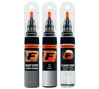 FIRANTO Kit Riparazione Vernice Auto per Seat LS7Y Gris Luna - Set rimuovi Graffi per Vernice Auto 3in1-15ml Primer, Pennarello ritocchi Vernice, Vernice lucidante