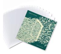 Firavggu 50 buste esterne in vinile da 12 pollici, buste protettive in plastica per dischi LP, copertine protettive in vinile trasparente senza acidi per album LP singoli (32,5 * 32,5 cm)